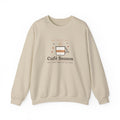 Café Season Sweatshirt, Cozy Fall and Winter Coffee Crewneck, Coffee Shop Sweater, Gift for Coffee Lovers