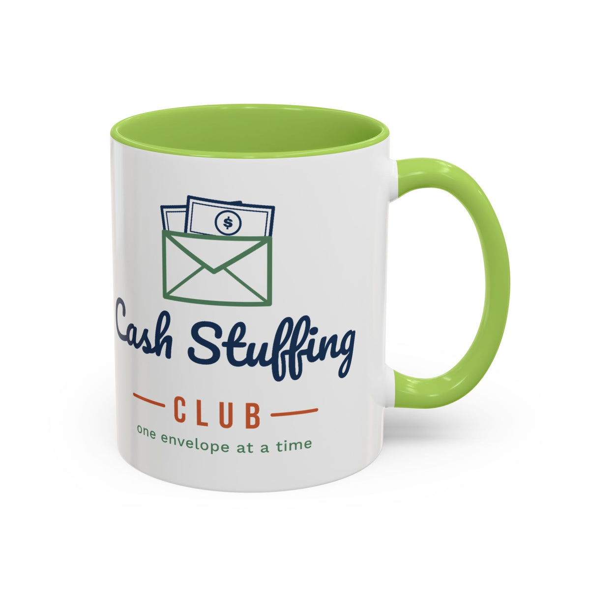 Cash Stuffing Club Mug, Funny Budget Coffee Mug, Money Saving Gift, Personal Finance Gift, 11oz Ceramic Mug