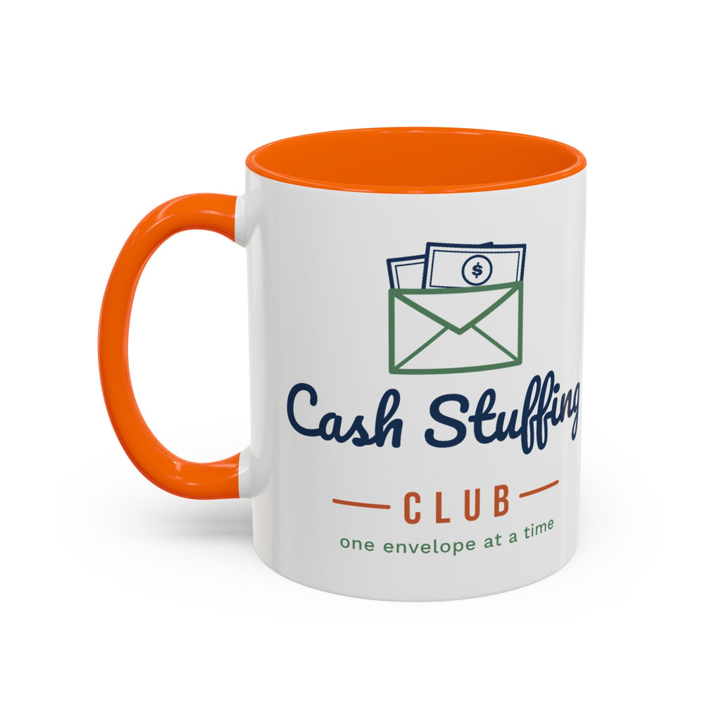 Cash Stuffing Club Mug, Funny Budget Coffee Mug, Money Saving Gift, Personal Finance Gift, 11oz Ceramic Mug