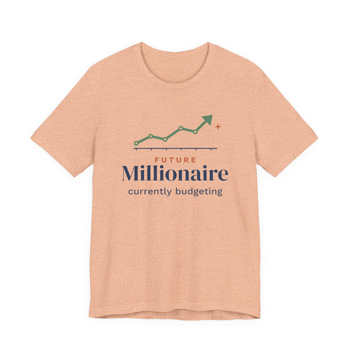 Future Millionaire Currently Budgeting Shirt, Funny Budget T-Shirt, Money Saving Gift, Personal Finance Tee, Unisex Comfort Cotton
