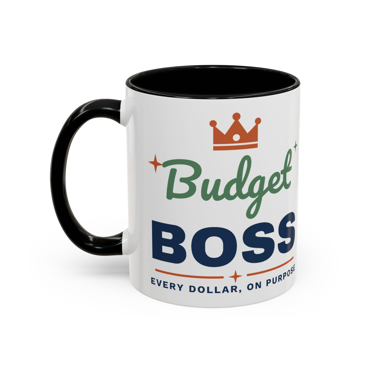 Budget Boss Mug, Funny Budget Coffee Mug, Money Saving Gift, Personal Finance Gift, 11oz Ceramic Mug