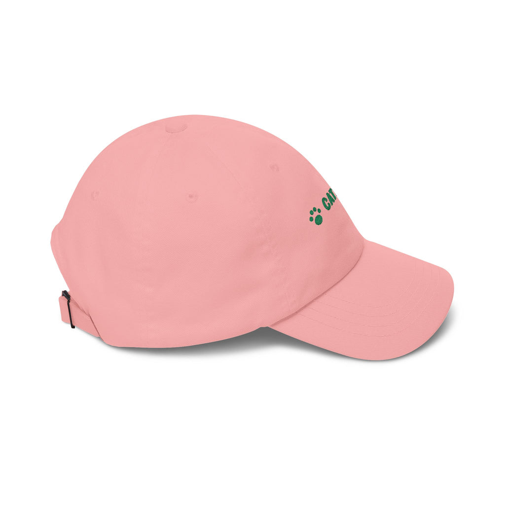 Cat Mom Hat, Embroidered Cat Mom Dad Cap, Cat Lover Gift, Paw Print Baseball Cap, Gift for Cat Owner