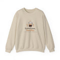 Funny Oat Latte Sweatshirt, Extra Foam Zero Plans Coffee Crewneck, Cozy Weekend Sweater Gift for Coffee Lovers