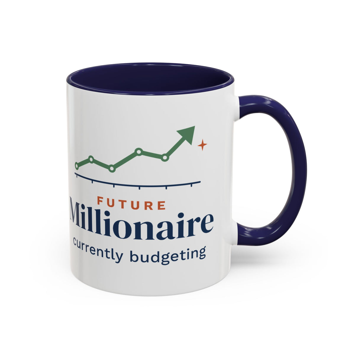 Future Millionaire Currently Budgeting Mug, Funny Budget Coffee Mug, Money Saving Gift, Personal Finance Gift, 11oz Ceramic Mug
