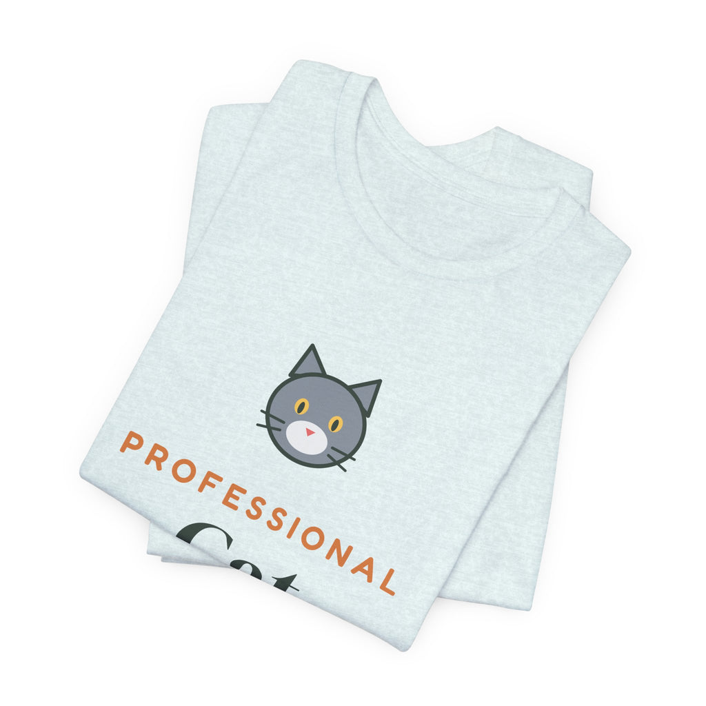 Professional Cat Butler Shirt, Funny Cat Owner Tee, Cat Dad Cat Mom T-Shirt, Gift for Cat Lover