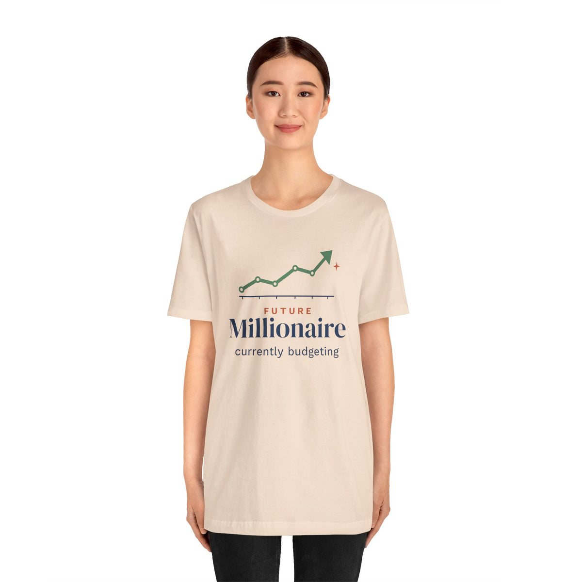 Future Millionaire Currently Budgeting Shirt, Funny Budget T-Shirt, Money Saving Gift, Personal Finance Tee, Unisex Comfort Cotton