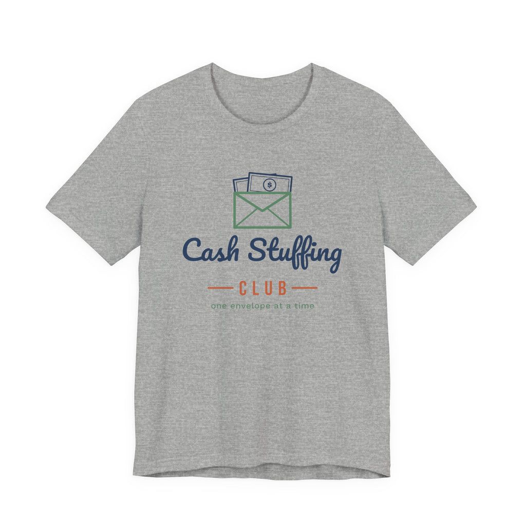 Cash Stuffing Club Shirt, Funny Budget T-Shirt, Money Saving Gift, Personal Finance Tee, Unisex Comfort Cotton
