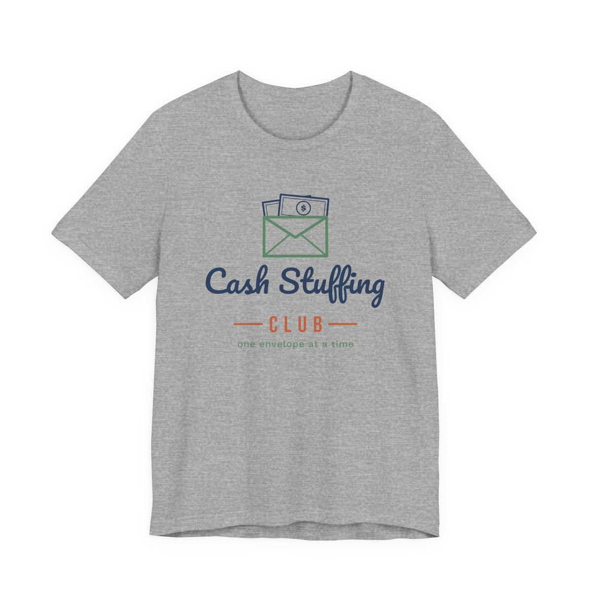 Cash Stuffing Club Shirt, Funny Budget T-Shirt, Money Saving Gift, Personal Finance Tee, Unisex Comfort Cotton