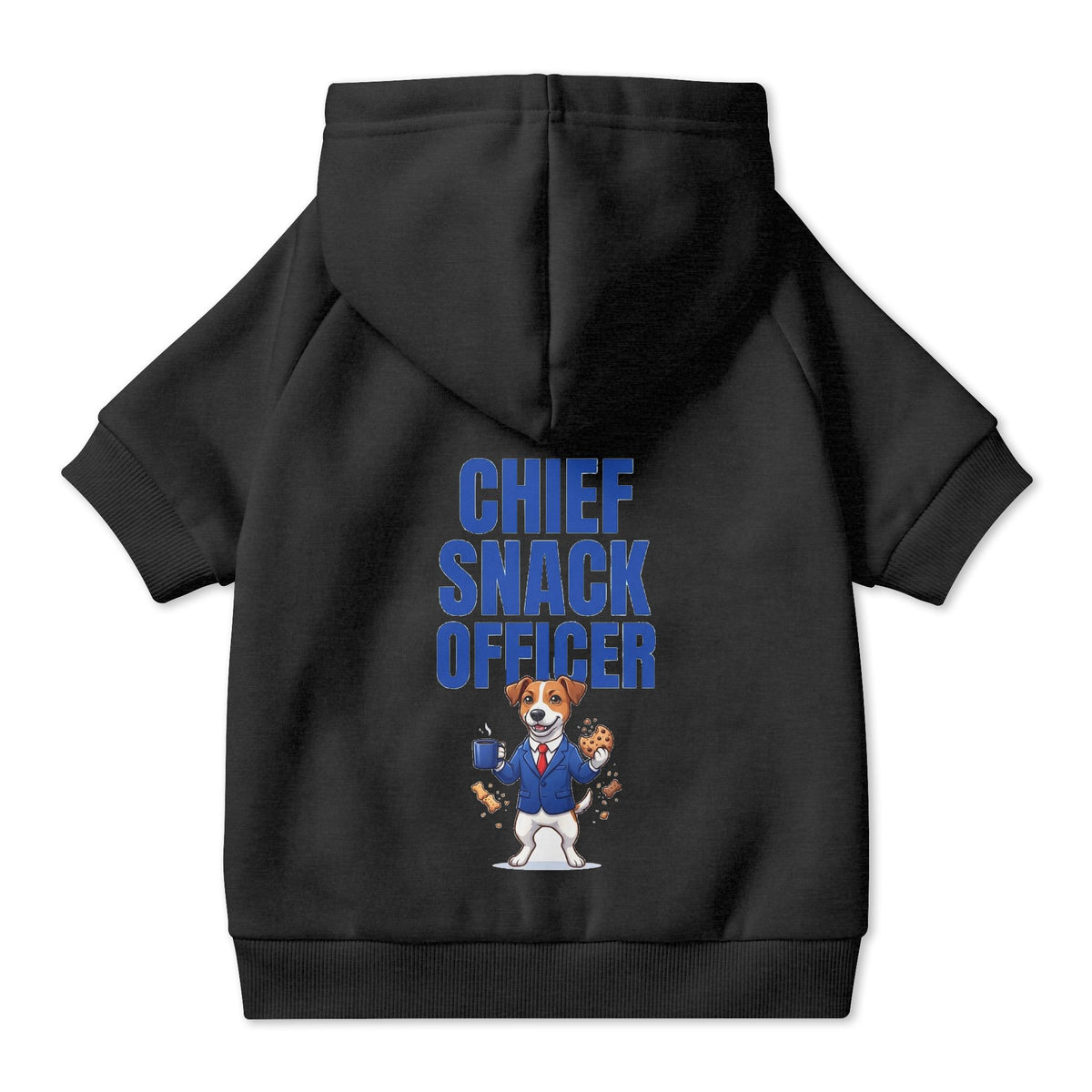 Chief Snack Officer Dog Hoodie, Funny Dog Sweatshirt, Cozy Pet Hoodie Gift for Dog Lovers