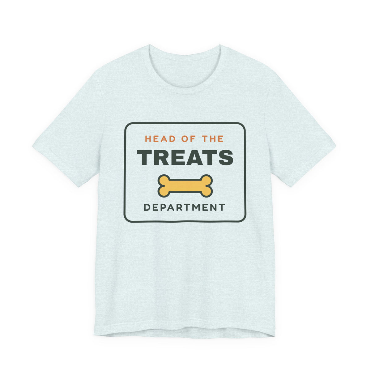Head of the Treats Department Shirt, Funny Dog Owner Tee, Dog Treats T-Shirt, Gift for Dog Lover