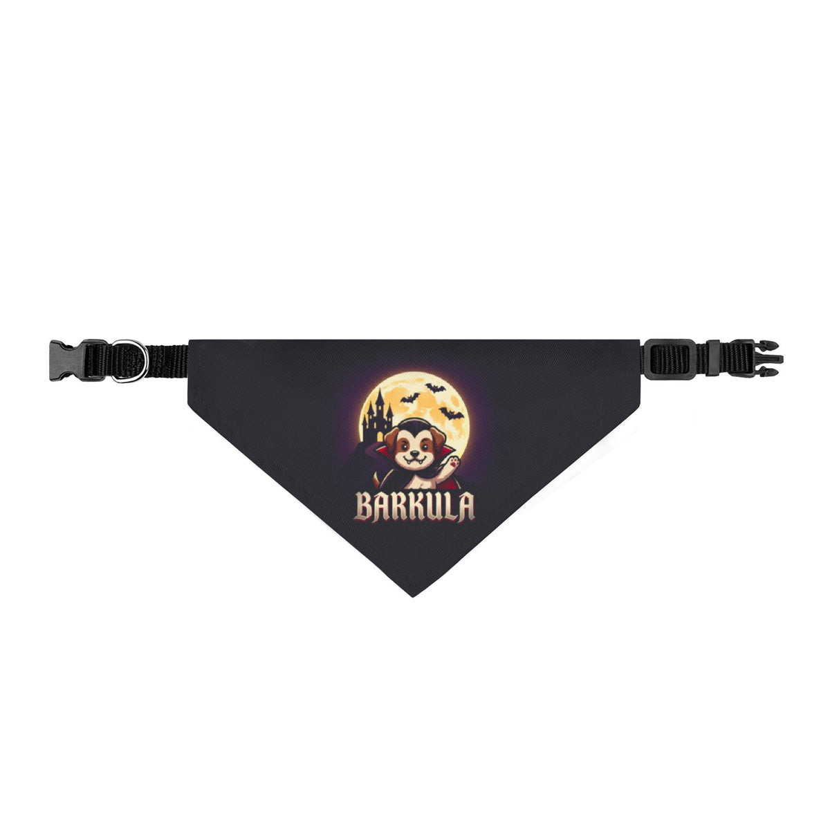 Barkula Dog Bandana, Vampire Dog Halloween Costume, Funny Dog Halloween Bandana, Easy Pet Costume, Dracula Dog Gift