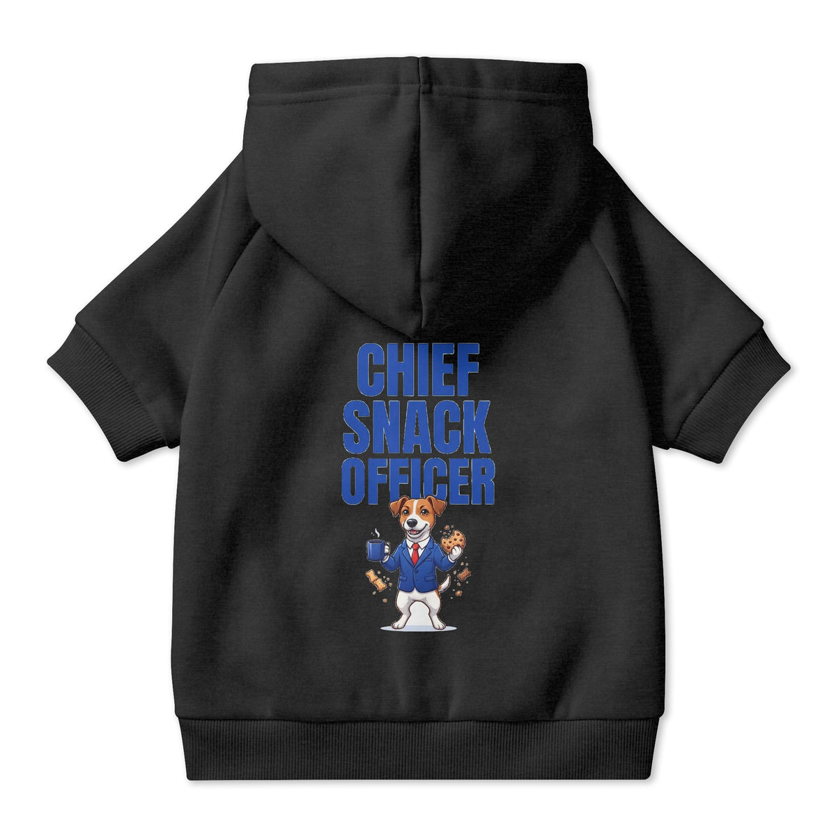 Chief Snack Officer Dog Hoodie, Funny Dog Sweatshirt, Cozy Pet Hoodie Gift for Dog Lovers