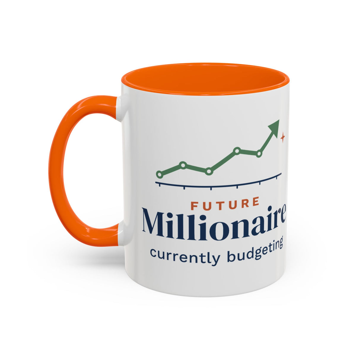 Future Millionaire Currently Budgeting Mug, Funny Budget Coffee Mug, Money Saving Gift, Personal Finance Gift, 11oz Ceramic Mug