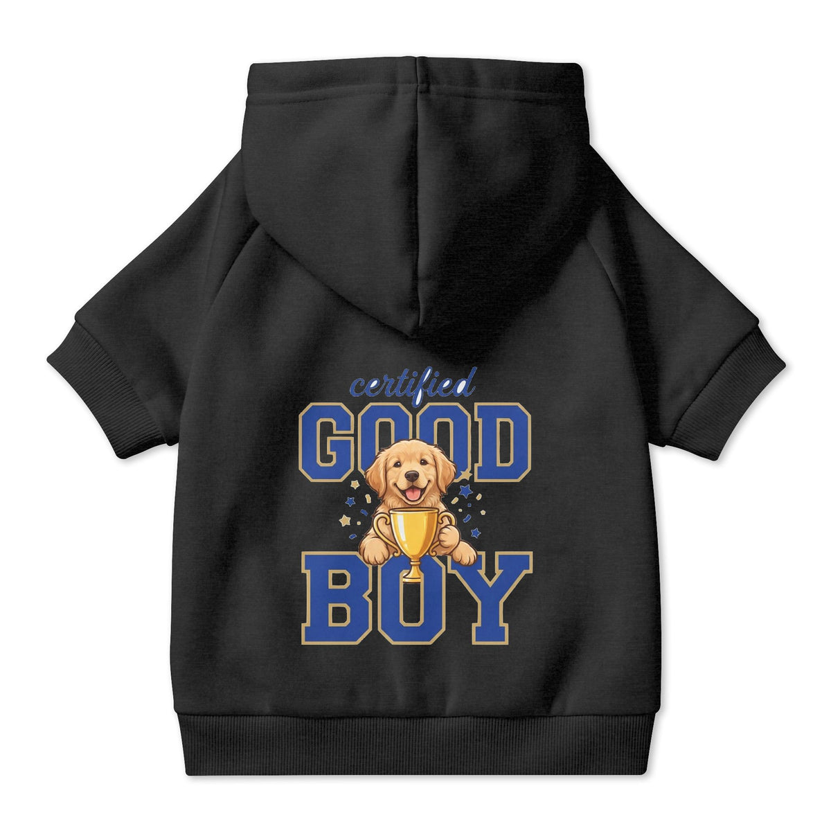 Certified Good Boy Dog Hoodie, Cute Pet Sweatshirt for Small and Large Dogs, New Puppy Gift for Dog Lovers