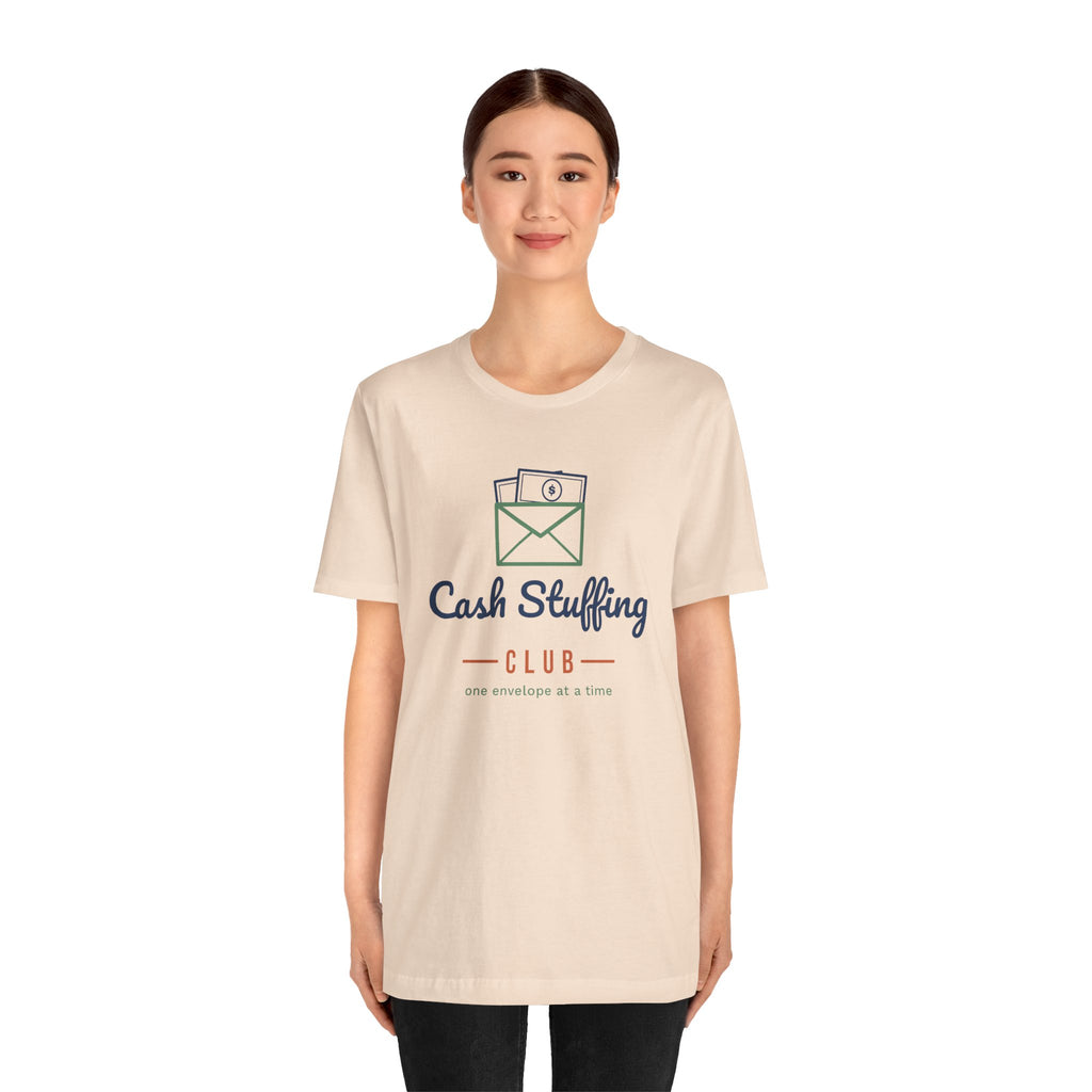 Cash Stuffing Club Shirt, Funny Budget T-Shirt, Money Saving Gift, Personal Finance Tee, Unisex Comfort Cotton