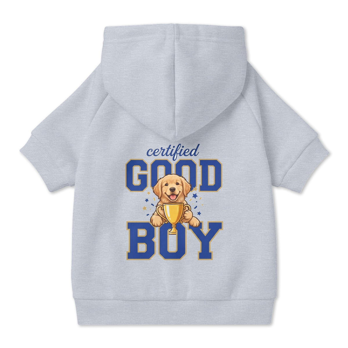 Certified Good Boy Dog Hoodie, Cute Pet Sweatshirt for Small and Large Dogs, New Puppy Gift for Dog Lovers