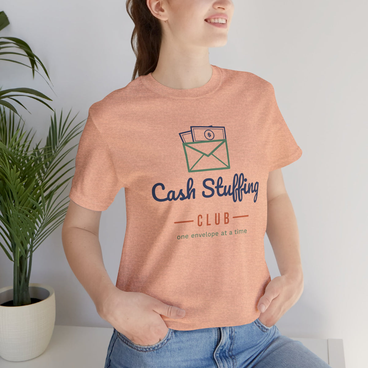 Cash Stuffing Club Shirt, Funny Budget T-Shirt, Money Saving Gift, Personal Finance Tee, Unisex Comfort Cotton