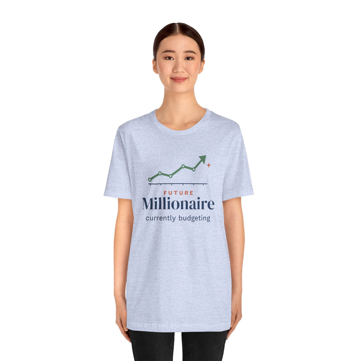 Future Millionaire Currently Budgeting Shirt, Funny Budget T-Shirt, Money Saving Gift, Personal Finance Tee, Unisex Comfort Cotton