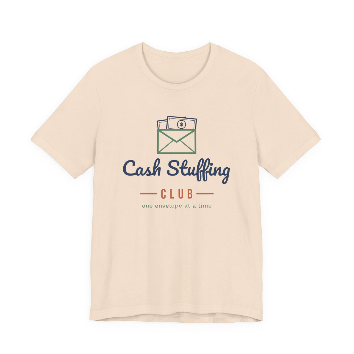 Cash Stuffing Club Shirt, Funny Budget T-Shirt, Money Saving Gift, Personal Finance Tee, Unisex Comfort Cotton