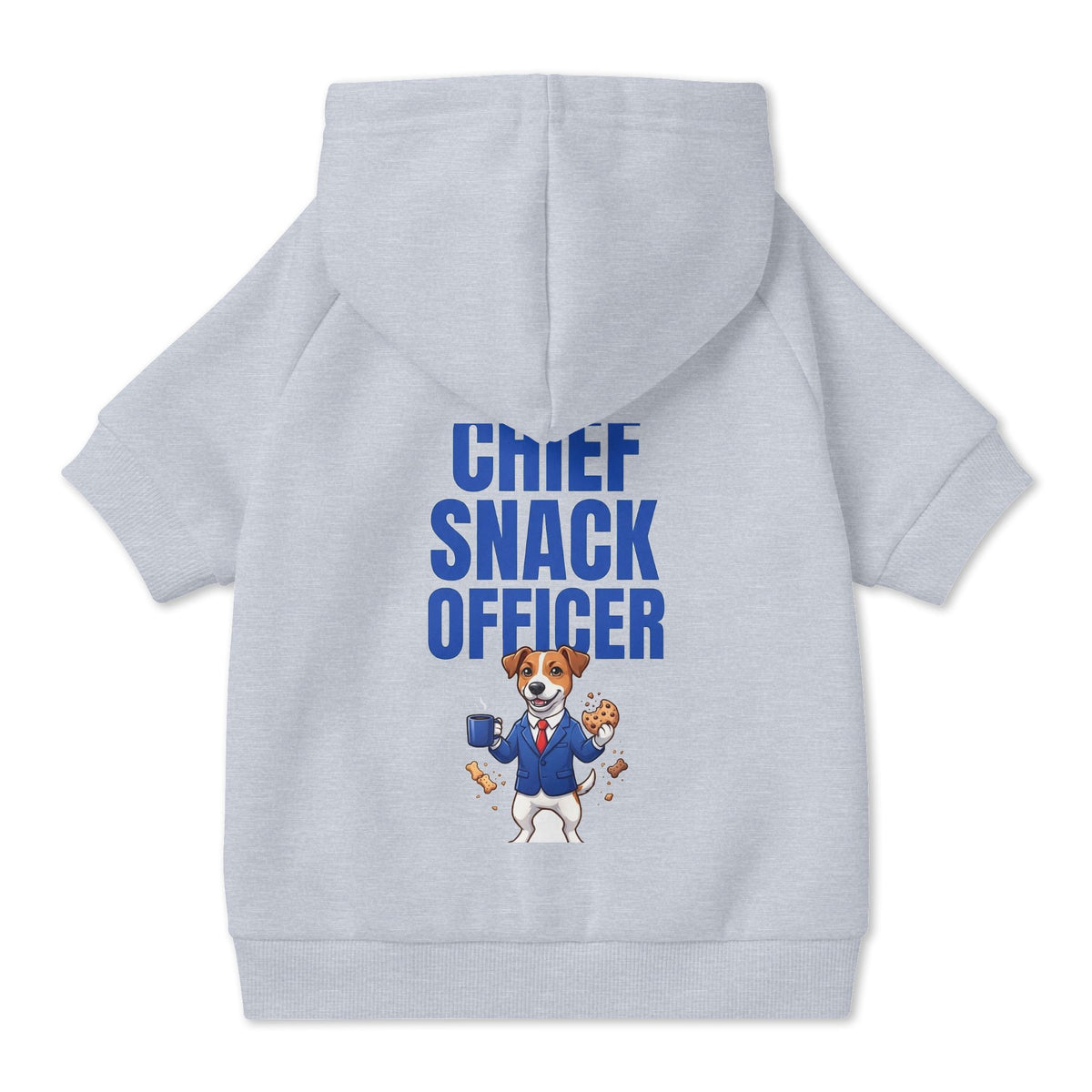 Chief Snack Officer Dog Hoodie, Funny Dog Sweatshirt, Cozy Pet Hoodie Gift for Dog Lovers