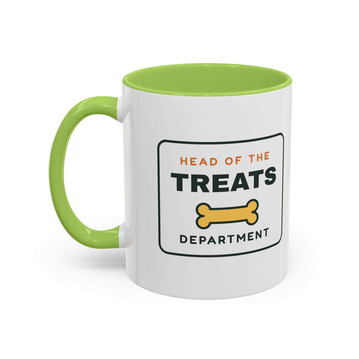 Head of the Treats Department Mug, Funny Dog Owner Coffee Mug, Dog Lover Gift, Pet Parent Cup