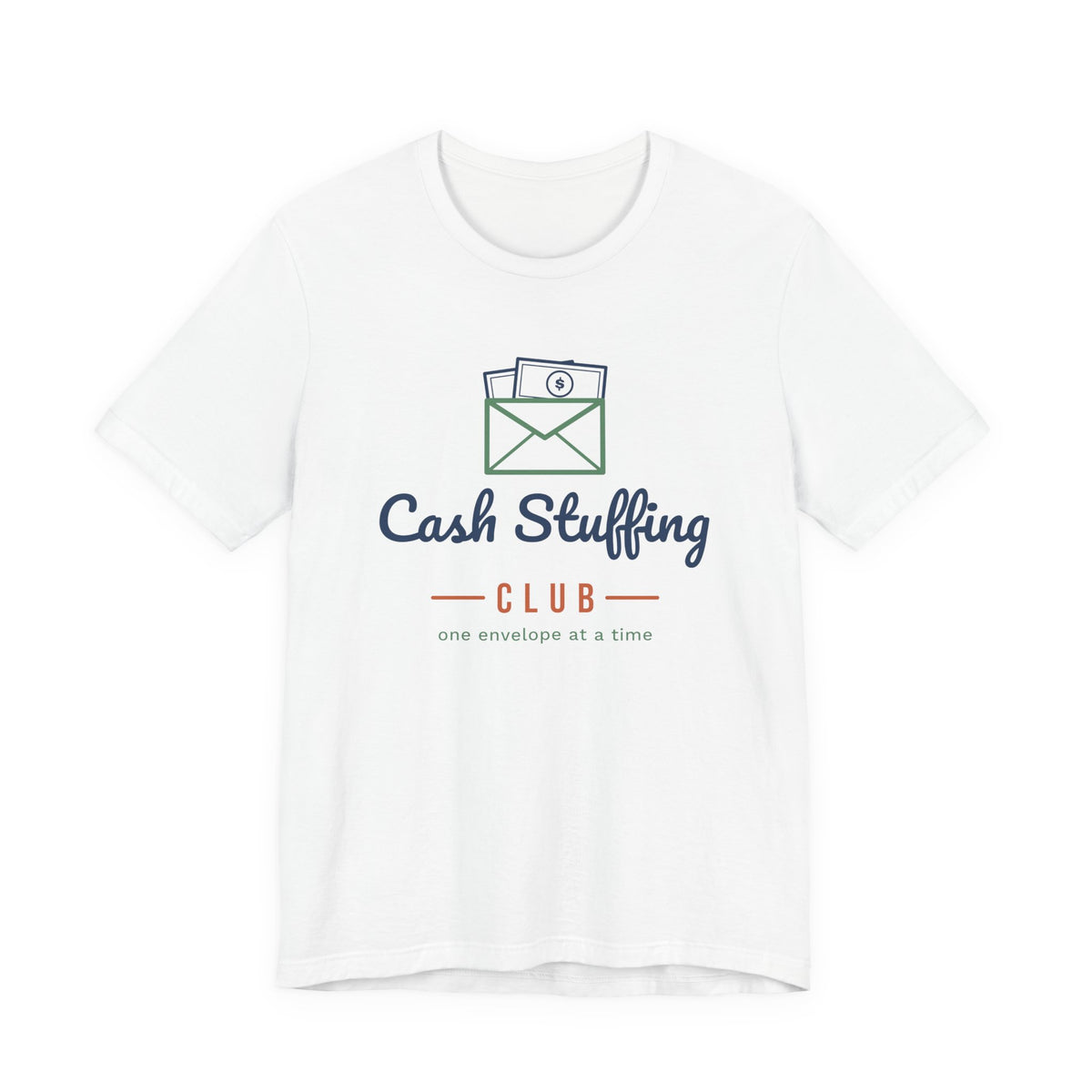 Cash Stuffing Club Shirt, Funny Budget T-Shirt, Money Saving Gift, Personal Finance Tee, Unisex Comfort Cotton