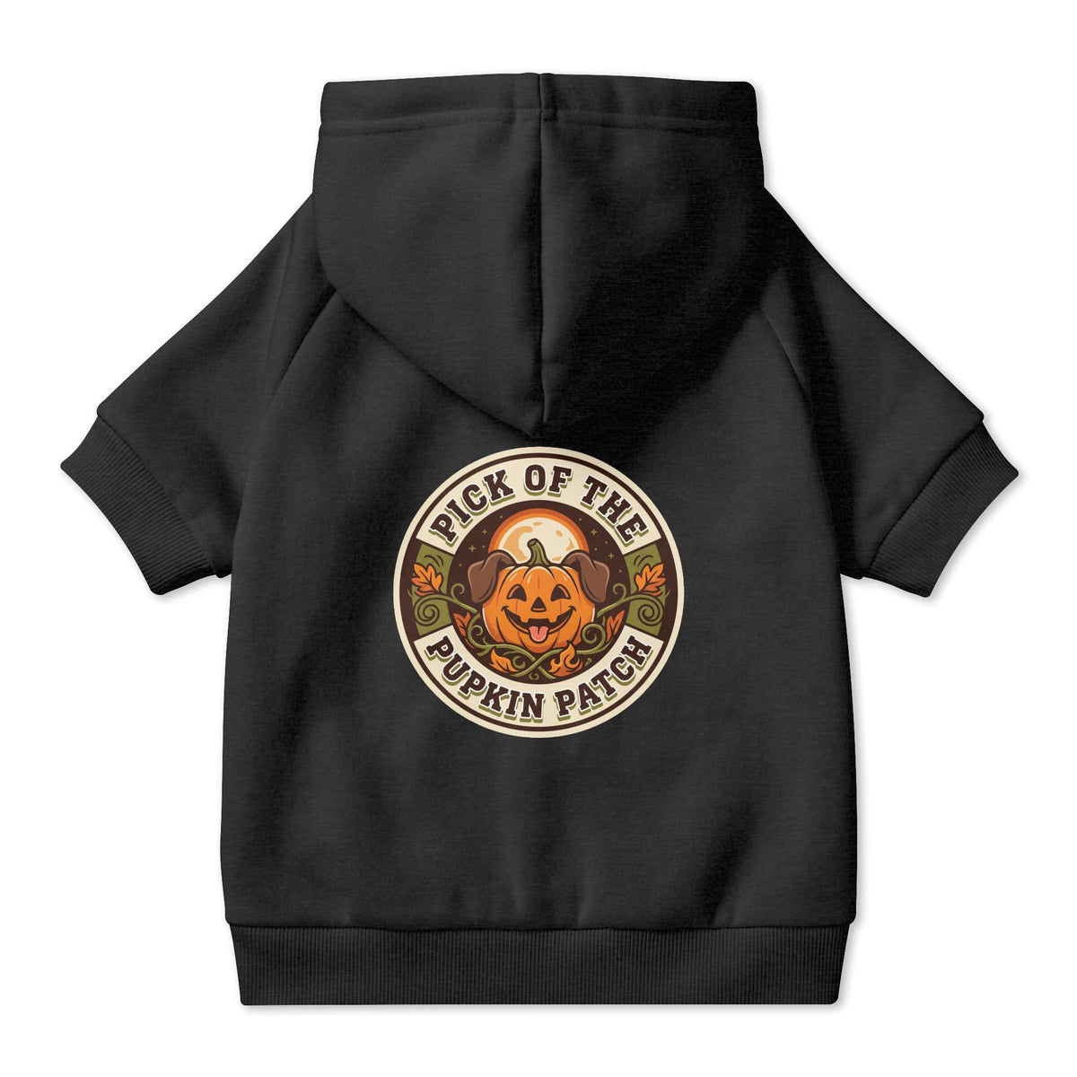 DRAFT FIX (not for sale) - Pick of the Pupkin Patch Dog Hoodie, Pumpkin Dog Halloween Costume, Cozy Fall Dog Sweater for Photos