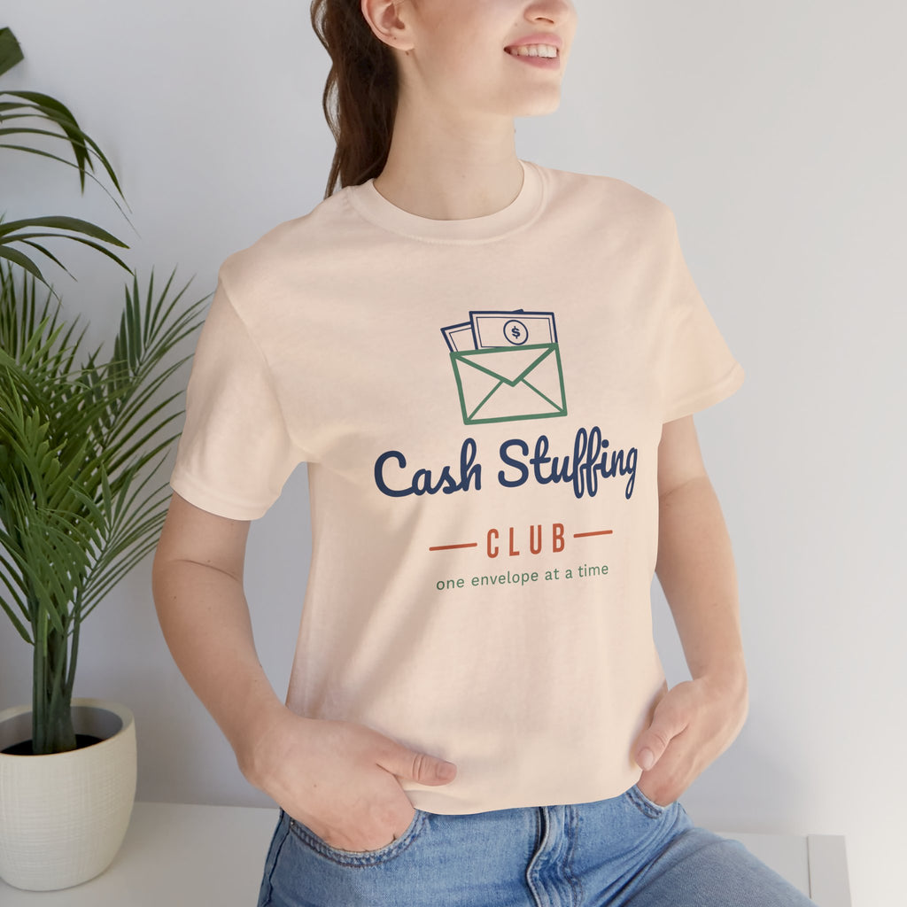 Cash Stuffing Club Shirt, Funny Budget T-Shirt, Money Saving Gift, Personal Finance Tee, Unisex Comfort Cotton