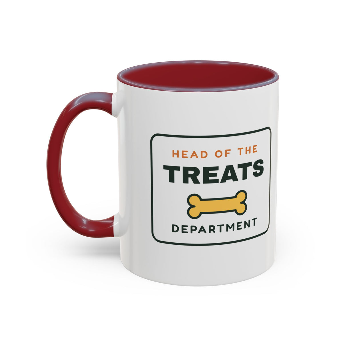 Head of the Treats Department Mug, Funny Dog Owner Coffee Mug, Dog Lover Gift, Pet Parent Cup