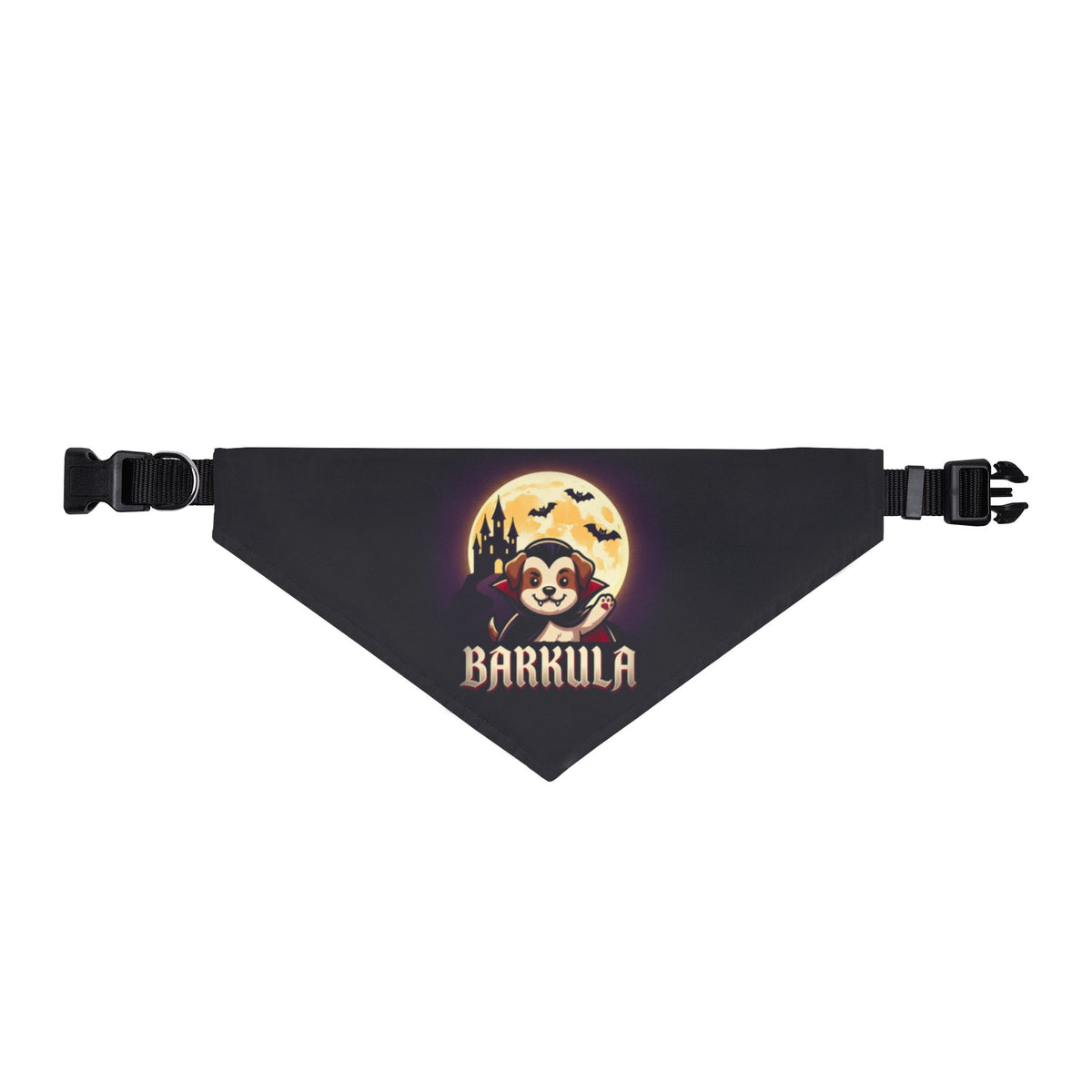 Barkula Dog Bandana, Vampire Dog Halloween Costume, Funny Dog Halloween Bandana, Easy Pet Costume, Dracula Dog Gift