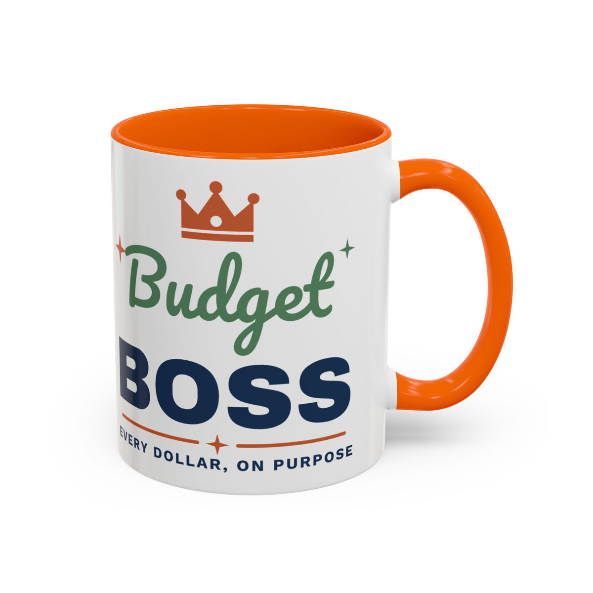 Budget Boss Mug, Funny Budget Coffee Mug, Money Saving Gift, Personal Finance Gift, 11oz Ceramic Mug