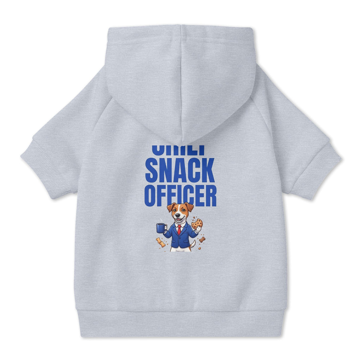 Chief Snack Officer Dog Hoodie, Funny Dog Sweatshirt, Cozy Pet Hoodie Gift for Dog Lovers