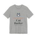 Professional Cat Butler Shirt, Funny Cat Owner Tee, Cat Dad Cat Mom T-Shirt, Gift for Cat Lover