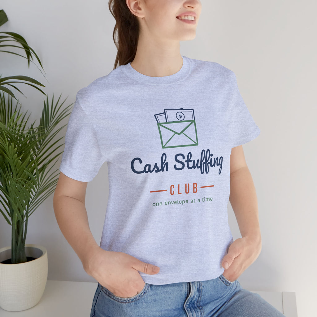 Cash Stuffing Club Shirt, Funny Budget T-Shirt, Money Saving Gift, Personal Finance Tee, Unisex Comfort Cotton