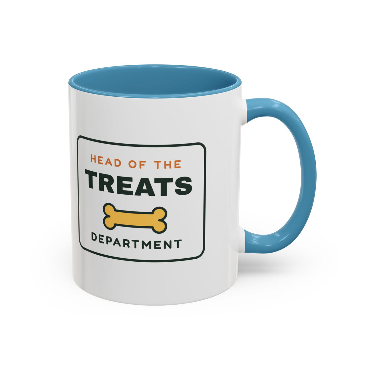 Head of the Treats Department Mug, Funny Dog Owner Coffee Mug, Dog Lover Gift, Pet Parent Cup