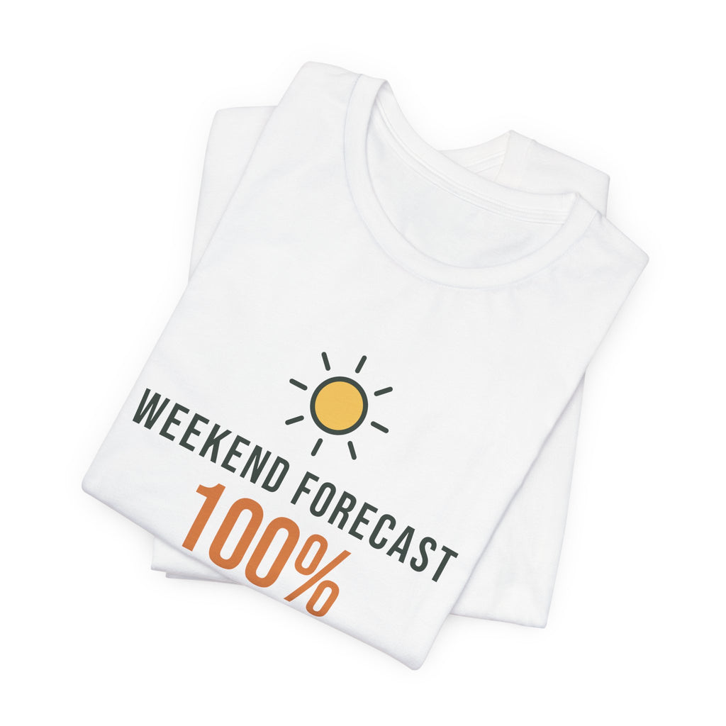 Weekend Forecast 100% Chance of Dog Walks Shirt, Funny Dog Owner Tee, Dog Walker T-Shirt, Dog Lover Gift