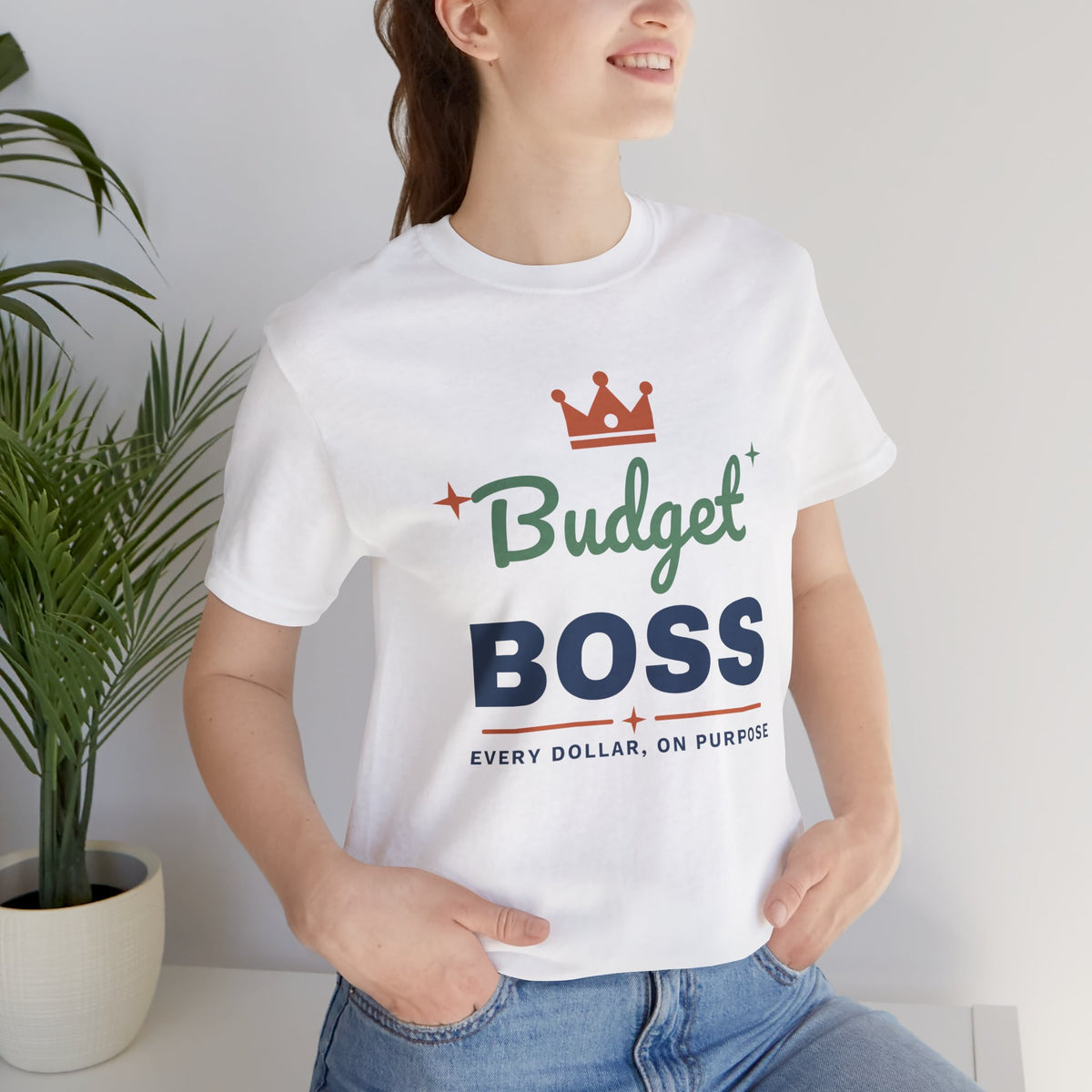 Budget Boss Shirt, Funny Budget T-Shirt, Money Saving Gift, Personal Finance Tee, Unisex Comfort Cotton