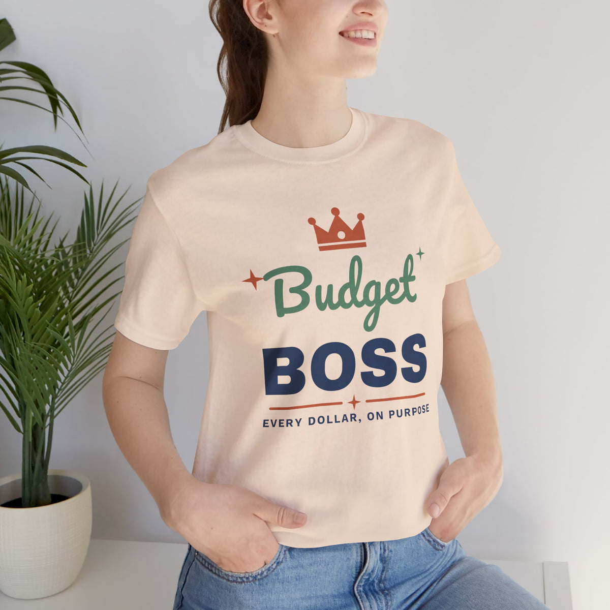 Budget Boss Shirt, Funny Budget T-Shirt, Money Saving Gift, Personal Finance Tee, Unisex Comfort Cotton