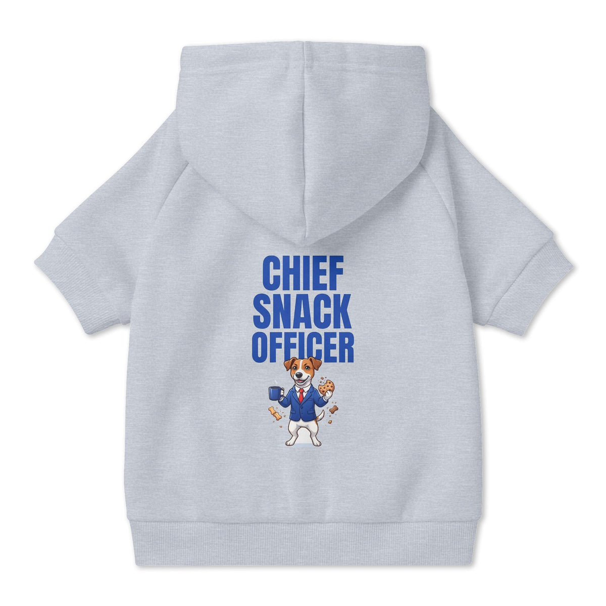Chief Snack Officer Dog Hoodie, Funny Dog Sweatshirt, Cozy Pet Hoodie Gift for Dog Lovers