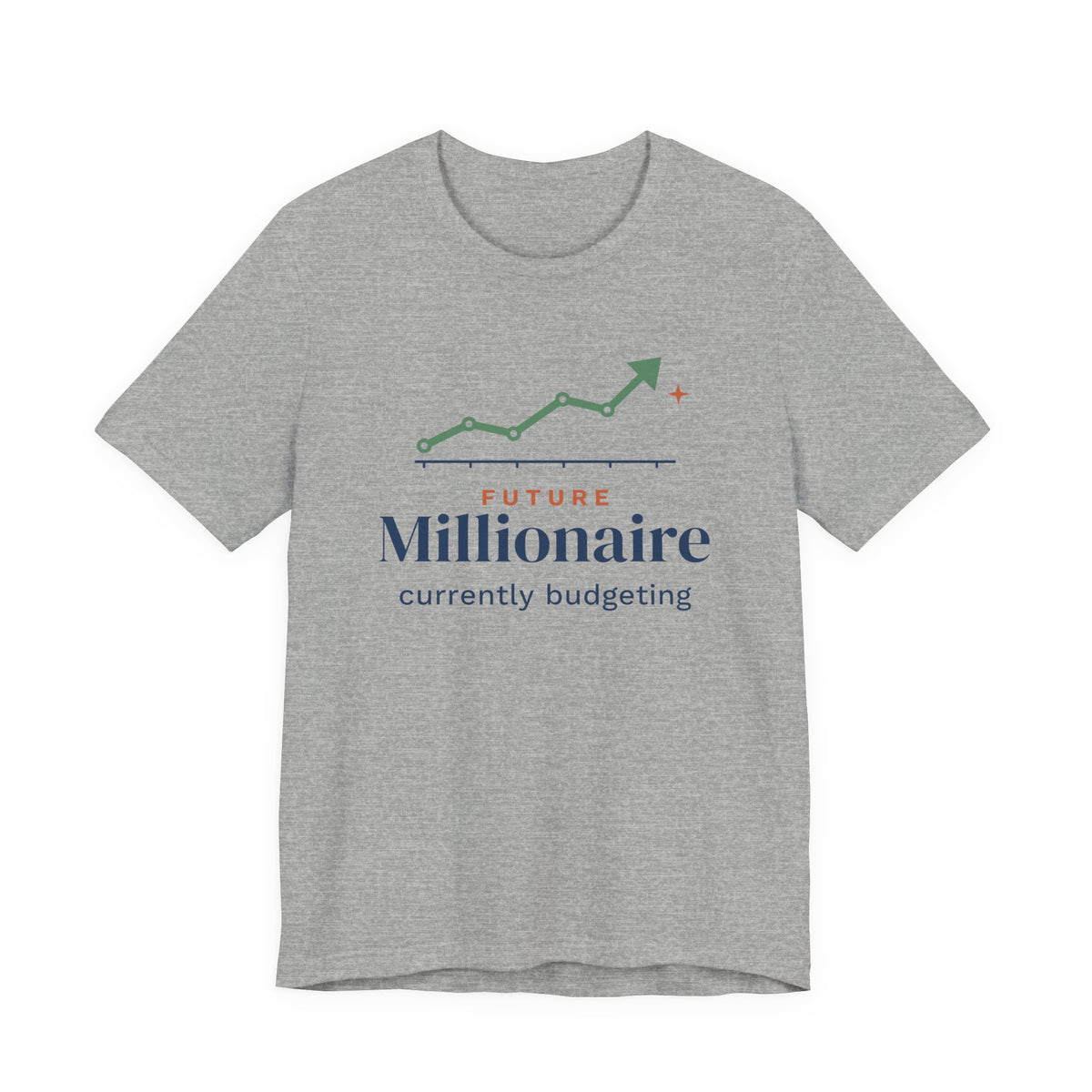 Future Millionaire Currently Budgeting Shirt, Funny Budget T-Shirt, Money Saving Gift, Personal Finance Tee, Unisex Comfort Cotton