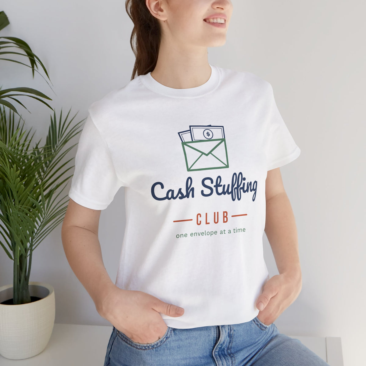 Cash Stuffing Club Shirt, Funny Budget T-Shirt, Money Saving Gift, Personal Finance Tee, Unisex Comfort Cotton