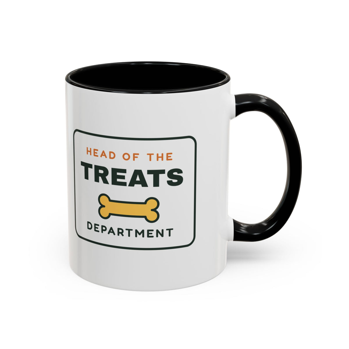 Head of the Treats Department Mug, Funny Dog Owner Coffee Mug, Dog Lover Gift, Pet Parent Cup