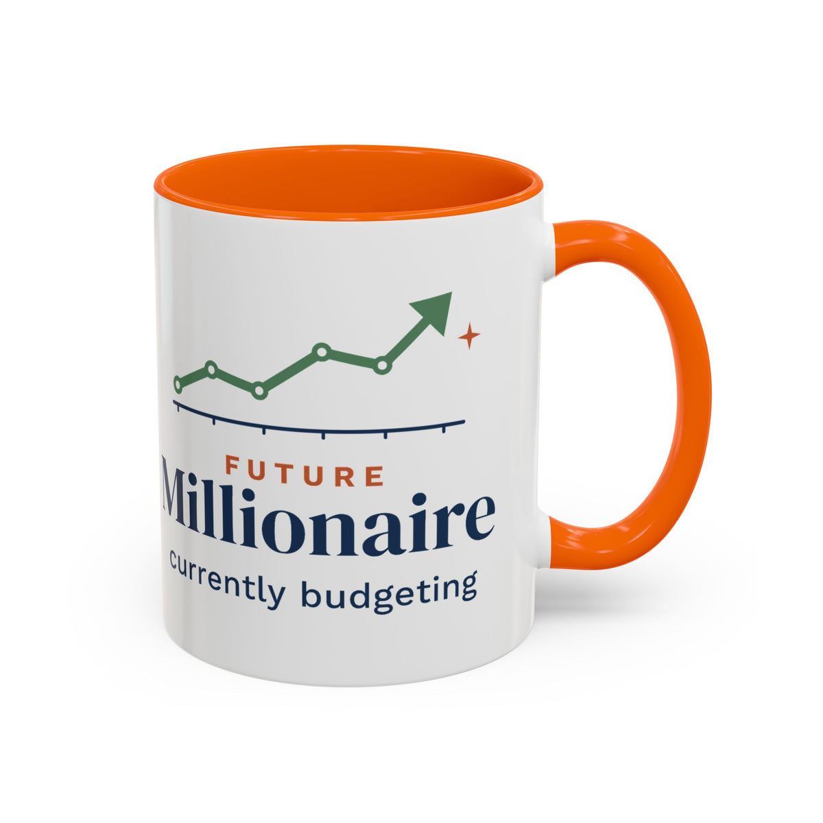 Future Millionaire Currently Budgeting Mug, Funny Budget Coffee Mug, Money Saving Gift, Personal Finance Gift, 11oz Ceramic Mug
