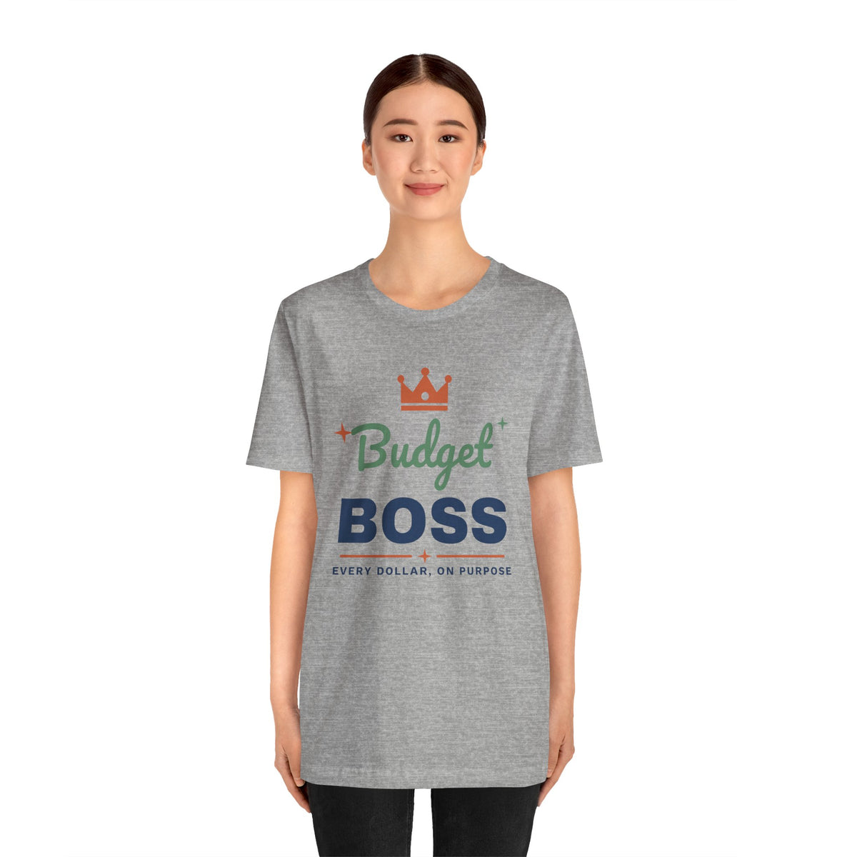 Budget Boss Shirt, Funny Budget T-Shirt, Money Saving Gift, Personal Finance Tee, Unisex Comfort Cotton