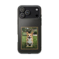 Clear Pet Photo Phone Case, Custom Dog Picture iPhone Case with Name, Personalized Transparent Pet Case, Dog Mom Gift