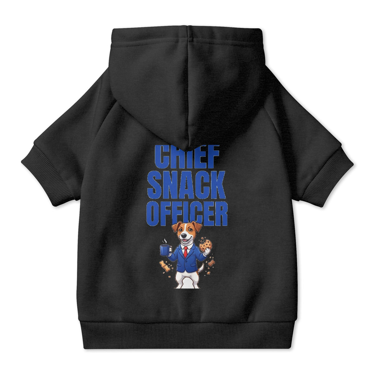Chief Snack Officer Dog Hoodie, Funny Dog Sweatshirt, Cozy Pet Hoodie Gift for Dog Lovers