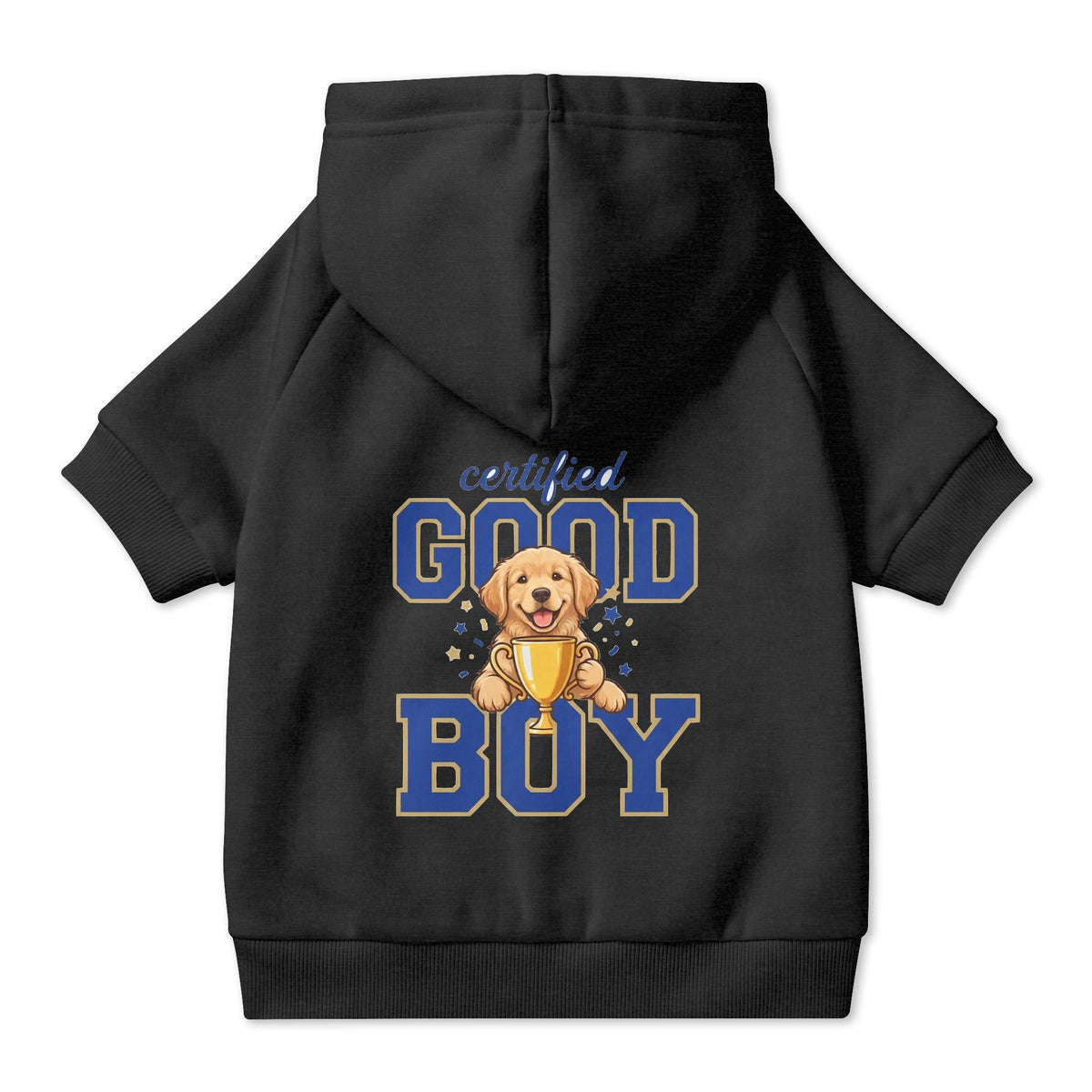 Certified Good Boy Dog Hoodie, Cute Pet Sweatshirt for Small and Large Dogs, New Puppy Gift for Dog Lovers