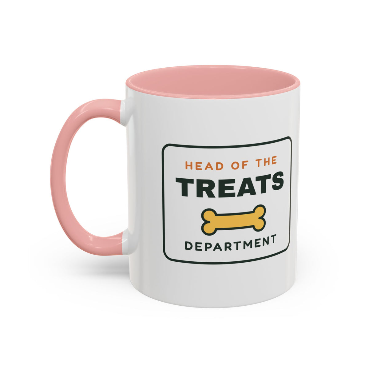 Head of the Treats Department Mug, Funny Dog Owner Coffee Mug, Dog Lover Gift, Pet Parent Cup