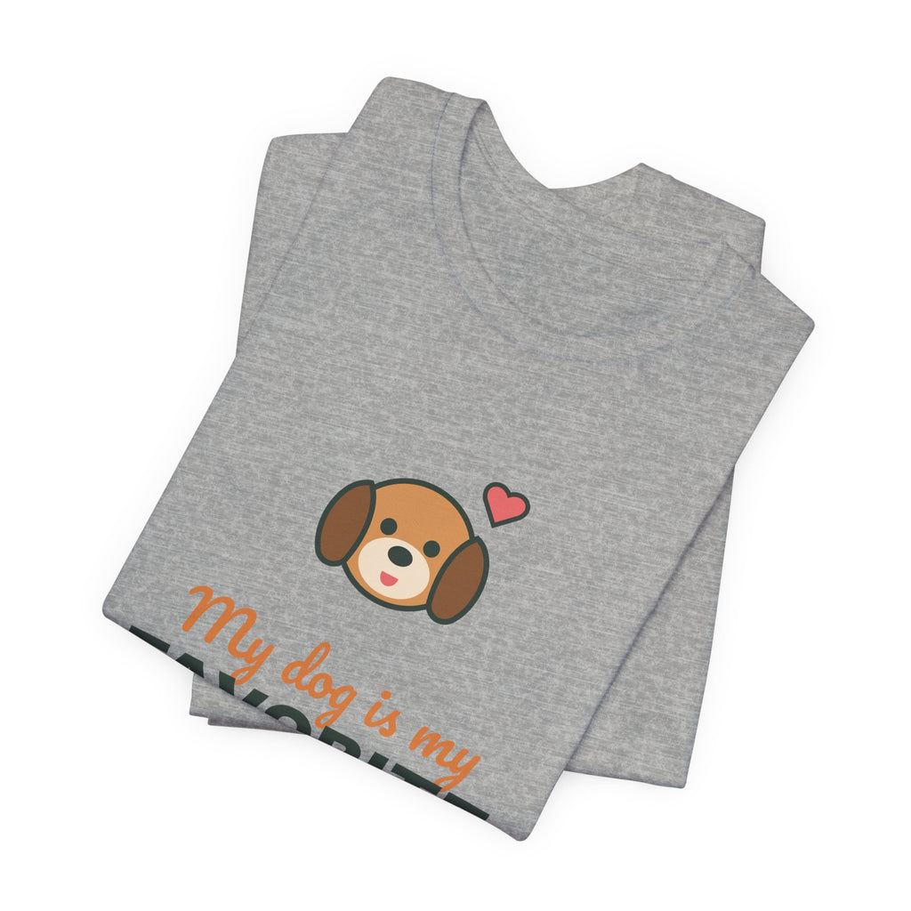 My Dog Is My Favorite Coworker Shirt, Work From Home Dog Tee, Funny Dog Lover T-Shirt, Dog Owner Gift