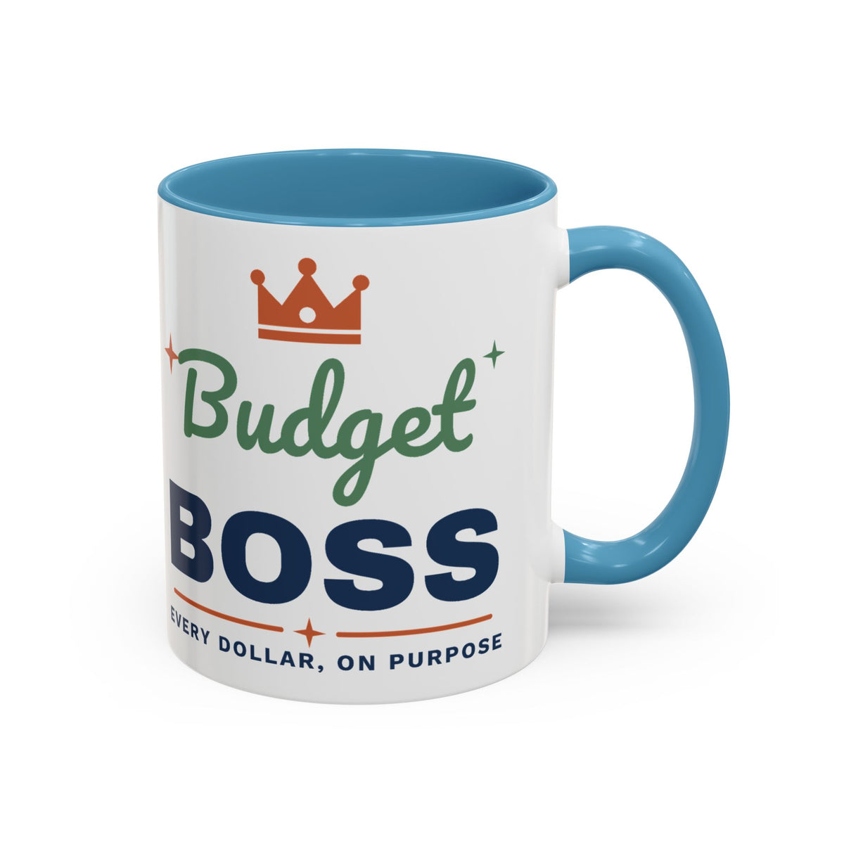 Budget Boss Mug, Funny Budget Coffee Mug, Money Saving Gift, Personal Finance Gift, 11oz Ceramic Mug